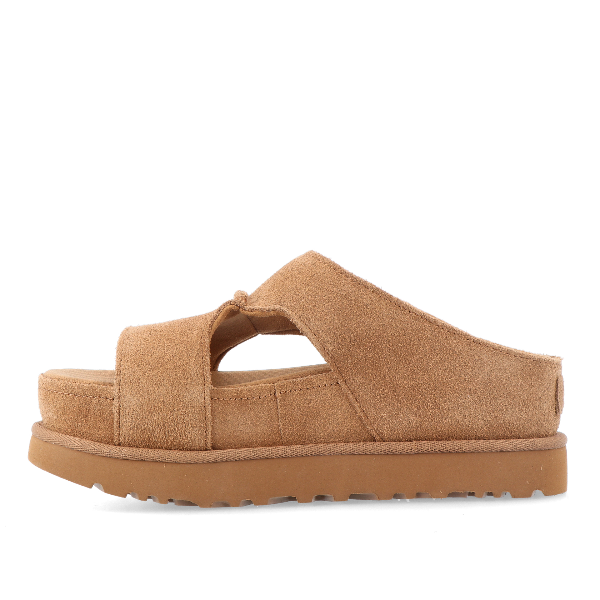 Ugg W Goldenstar Hi Cutout Slide Chestnut