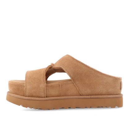 Ugg W Goldenstar Hi Cutout Slide Chestnut