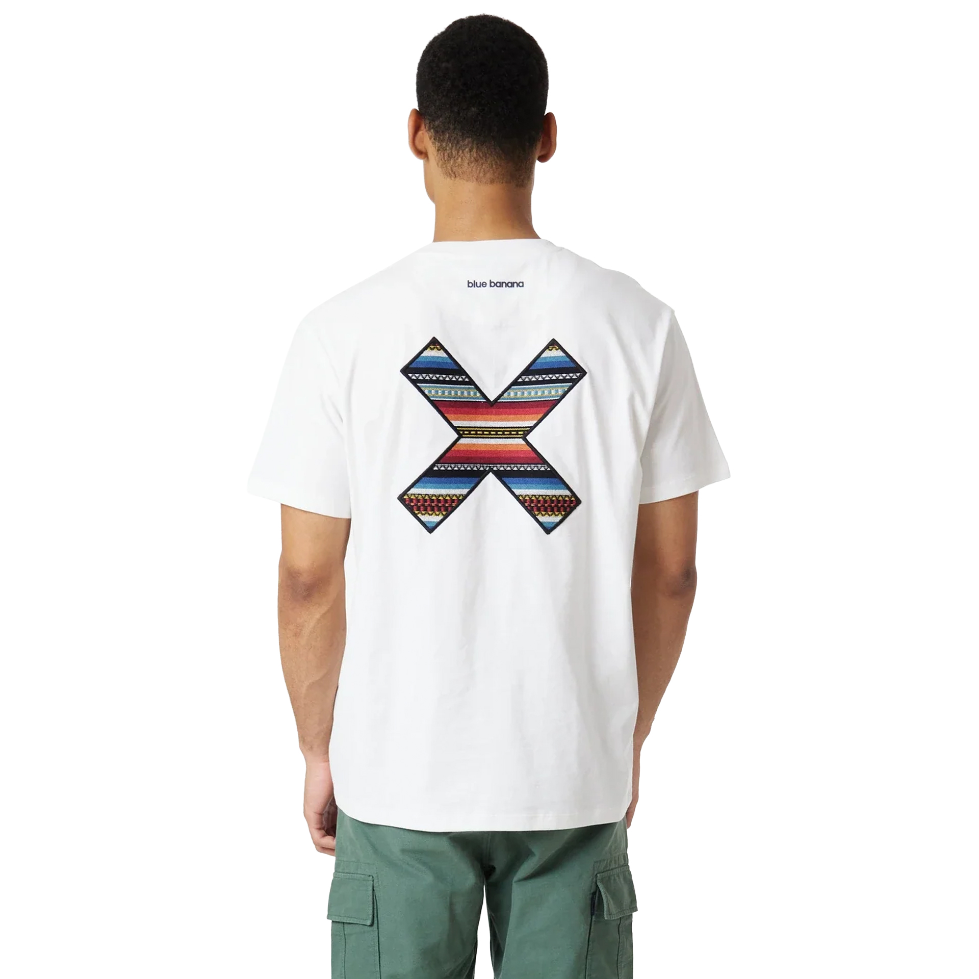 Blue Banana T-shirt Classic White