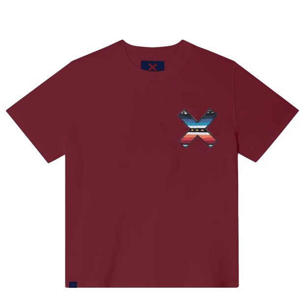 Blue Banana T-shirt Burgundy Classic