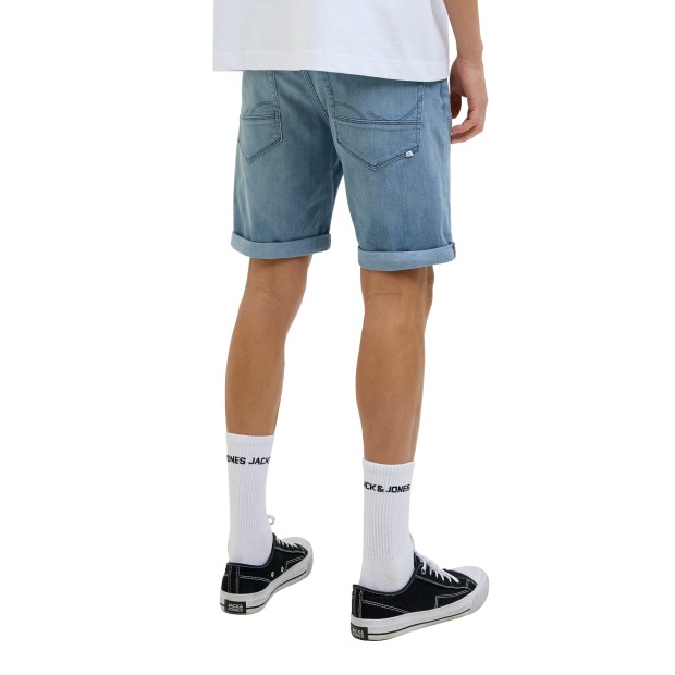 Jack & Jones Calção Rick Jjfox Blue Denim Am 314
