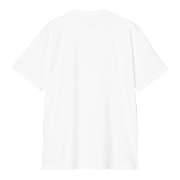 Carhartt Wip T-shirt Script White / Black
