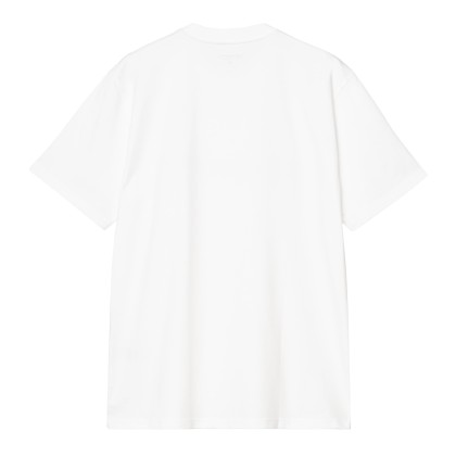 Carhartt Wip T-shirt Script White / Black Carhartt Wip T-shirt Script White / Black