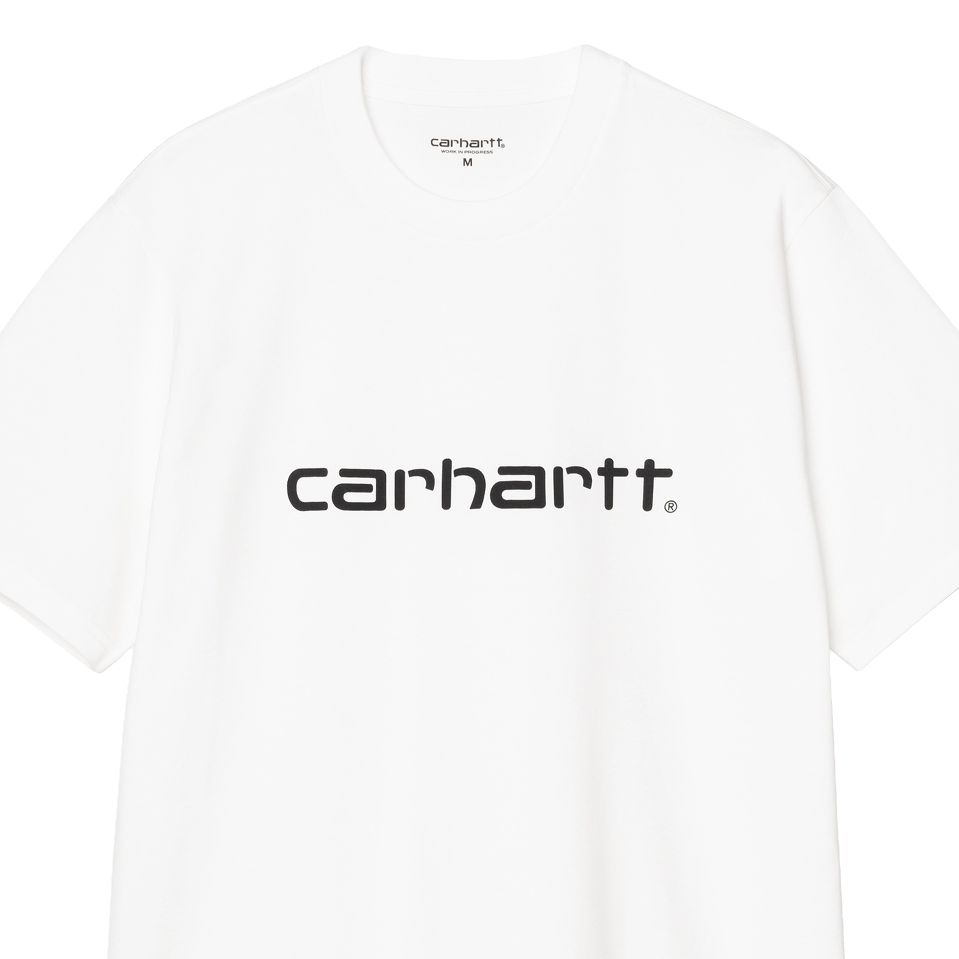 Carhartt Wip T-shirt Script White / Black