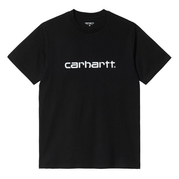 Carhartt Wip T-shirt Script Black / White