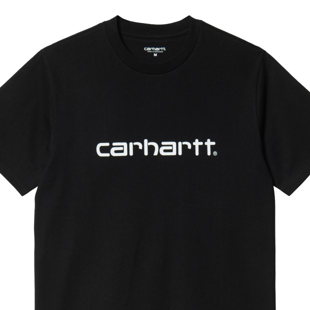 Carhartt Wip T-shirt Script Black / White