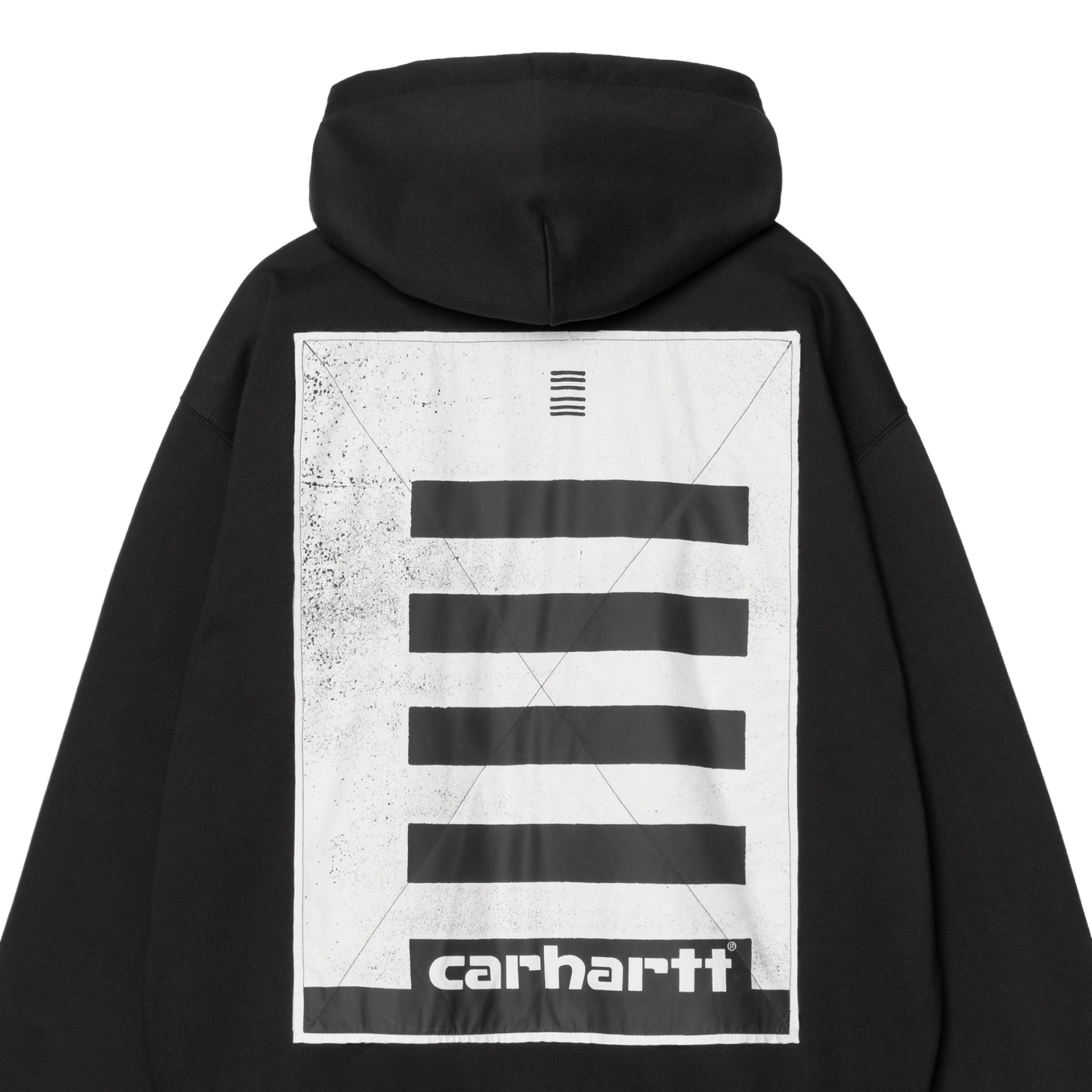 Carhartt Wip Casaco Hooded Archive Lines Black