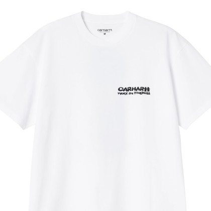 Carhartt Wip T-shirt Cubist White Carhartt Wip T-shirt Cubist White