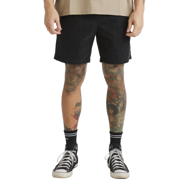 Rvca Walkshorts Escape Elastic Cord Ii Black