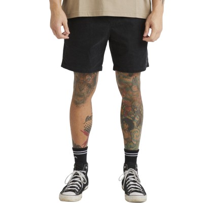 Rvca Walkshorts Escape Elastic Cord Ii Black