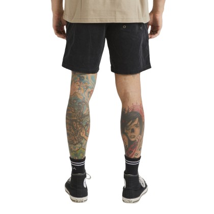 Rvca Walkshorts Escape Elastic Cord Ii Black