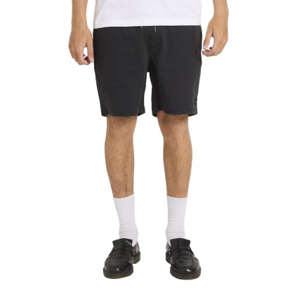Rvca Walkshorts Escape Elastic Black