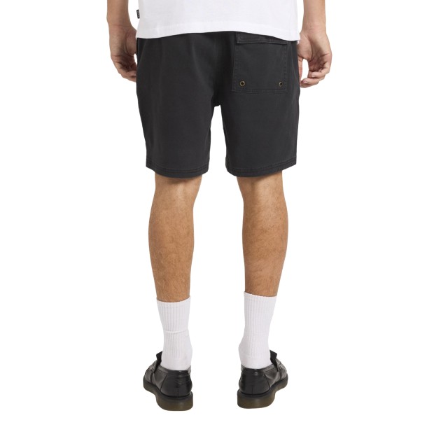 Rvca Walkshorts Escape Elastic Black