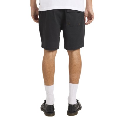 Rvca Walkshorts Escape Elastic Black