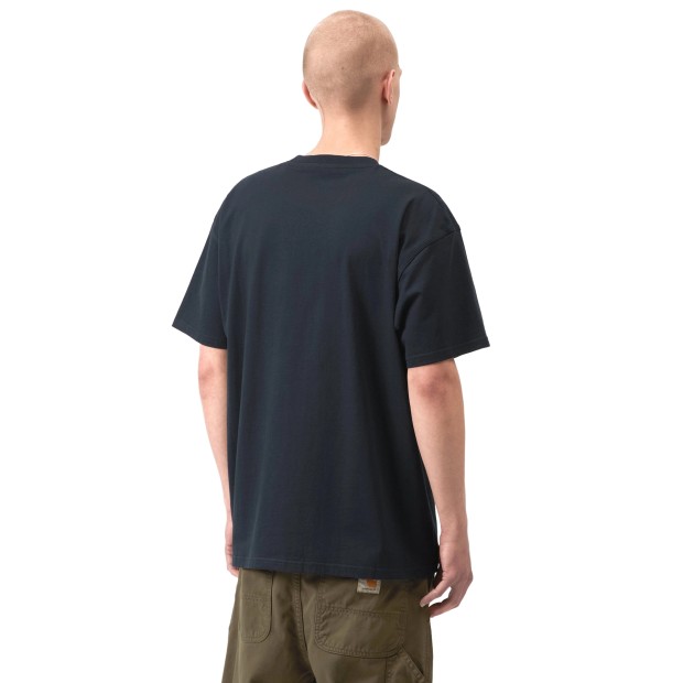 Carhartt Wip T-shirt American Script Deep Night