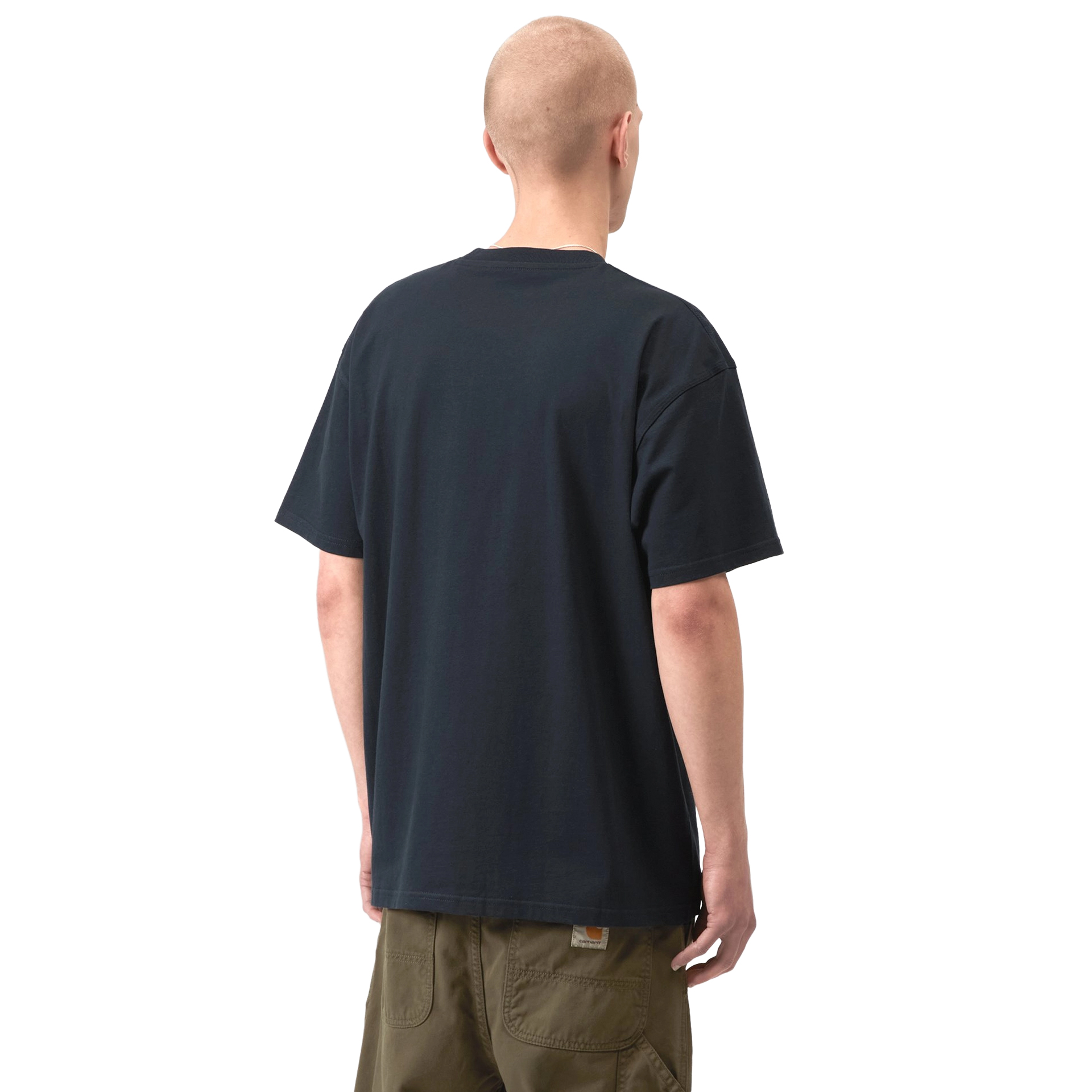 Carhartt Wip T-shirt American Script Deep Night
