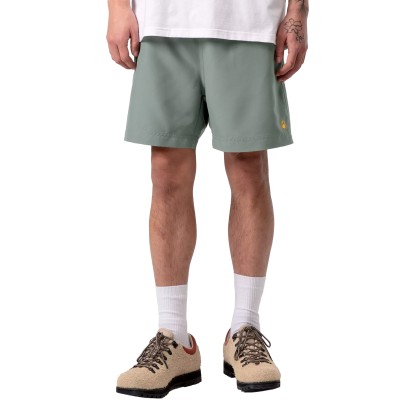 Carhartt Wip Cal��o De Banho Chase Velvet Green / Gold