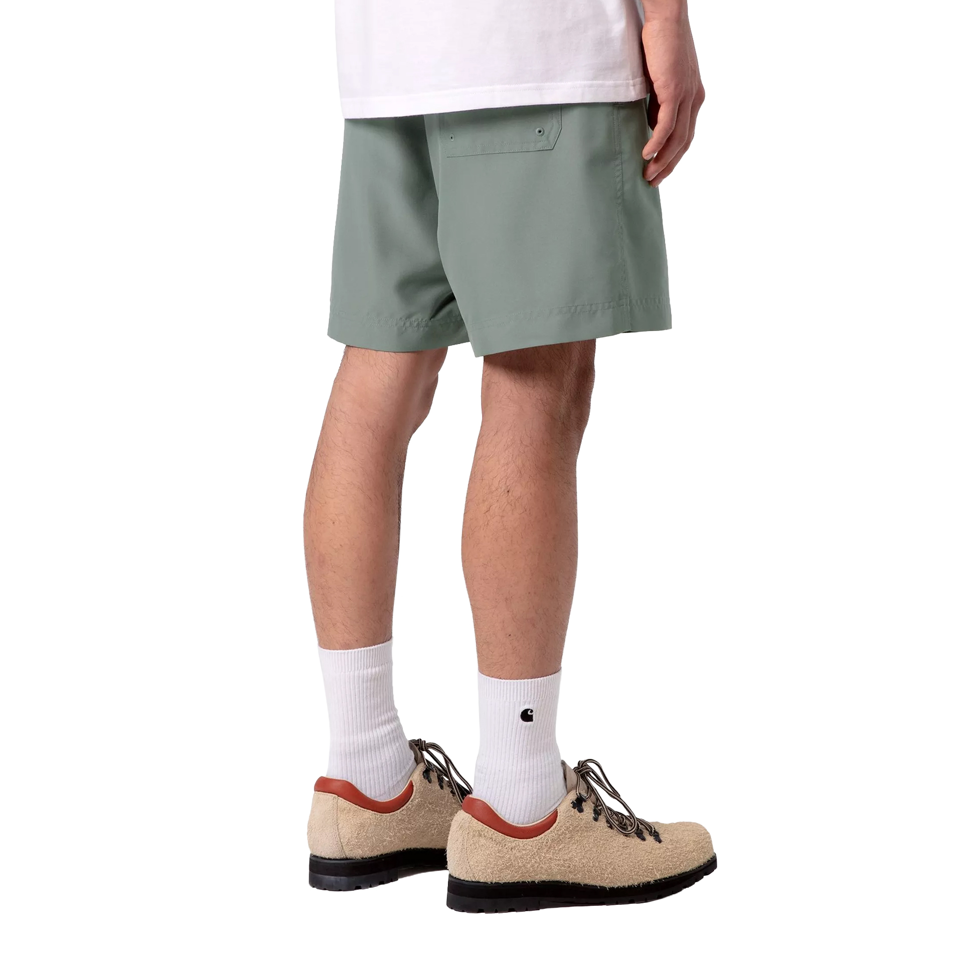 Carhartt Wip Calção De Banho Chase Velvet Green / Gold