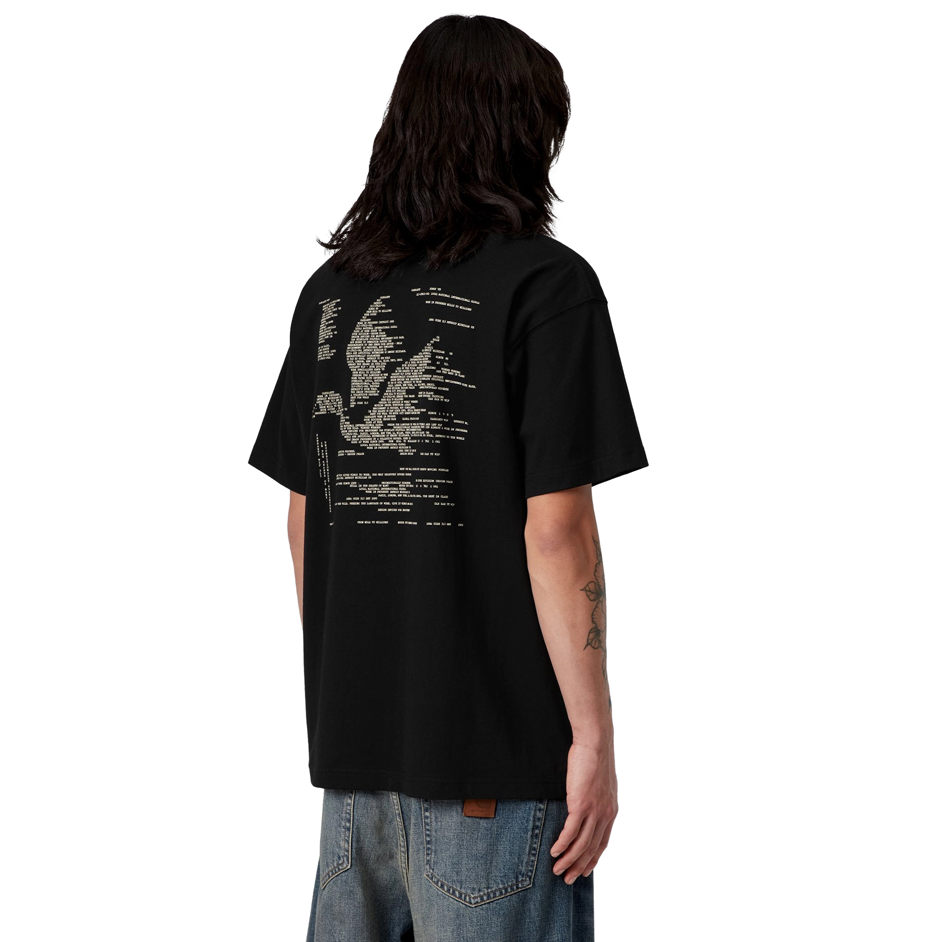 Carhartt Wip T-shirt Punched Black
