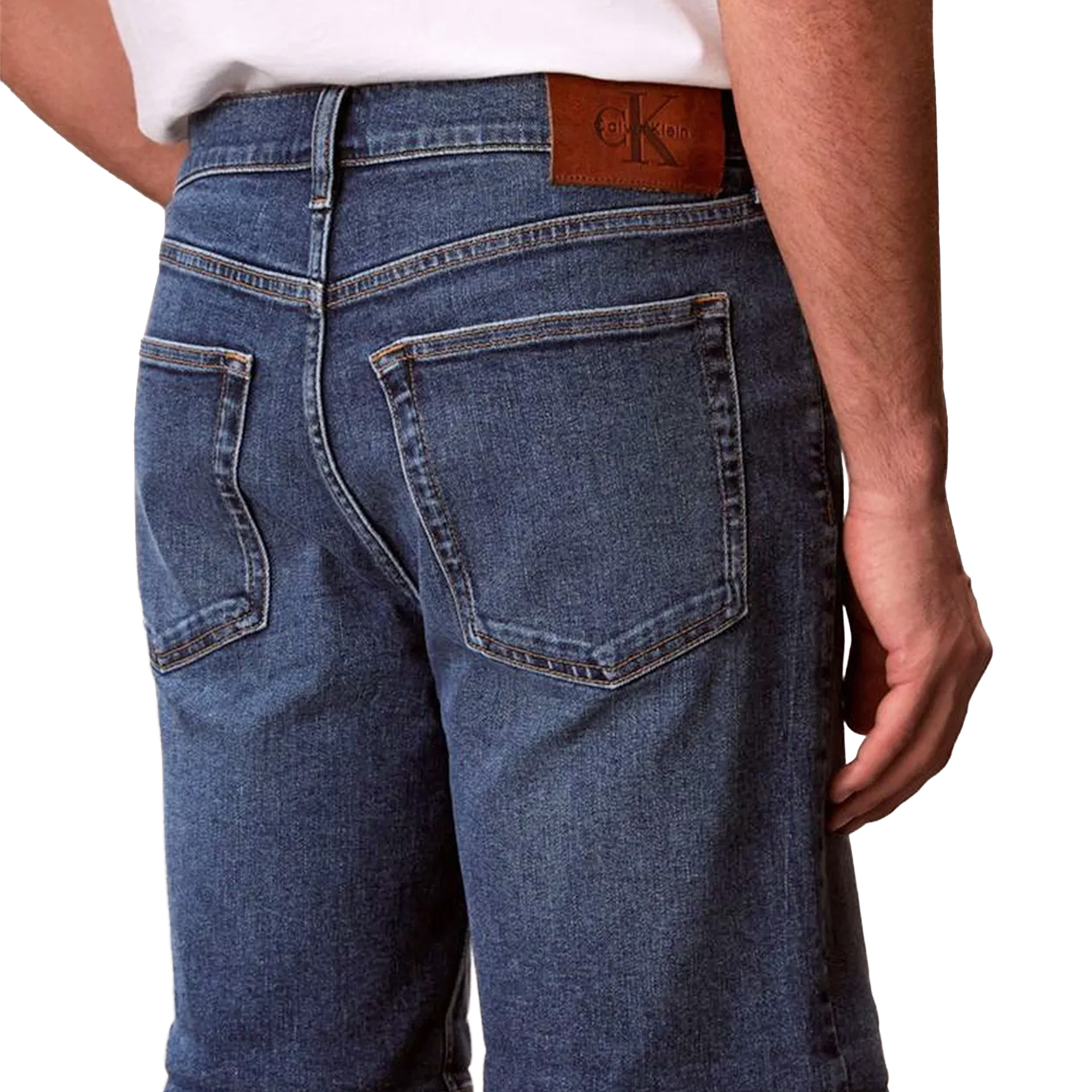 Calvin Klein Calção Slim Hampton Blue