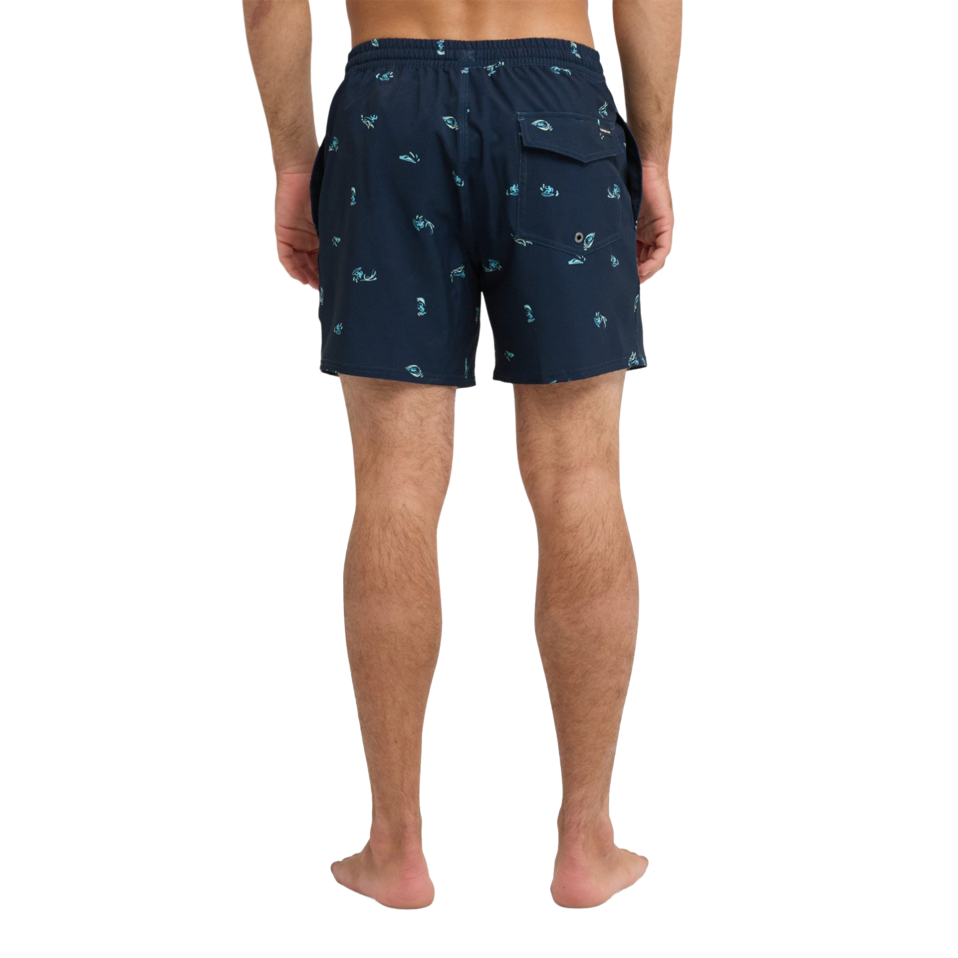 Quiksilver Volleyshort Stretch Printed Darknavy/spacedout
