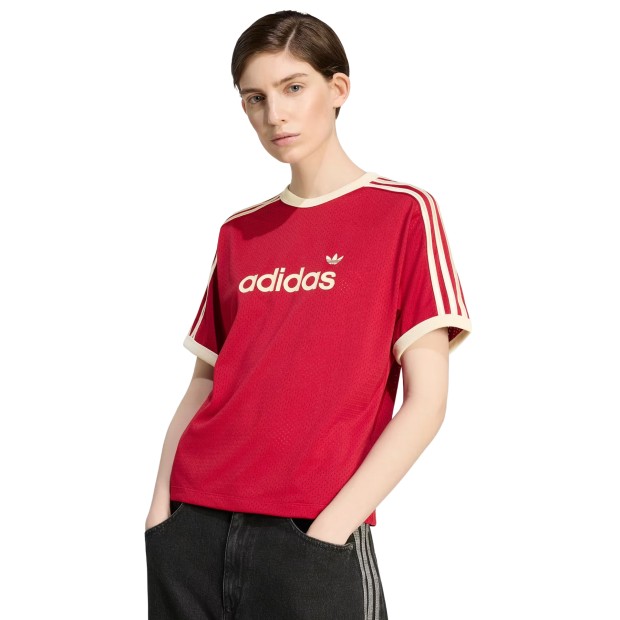 adidas Originals T-shirt Lineaer Mesh Red / Team Victory Red