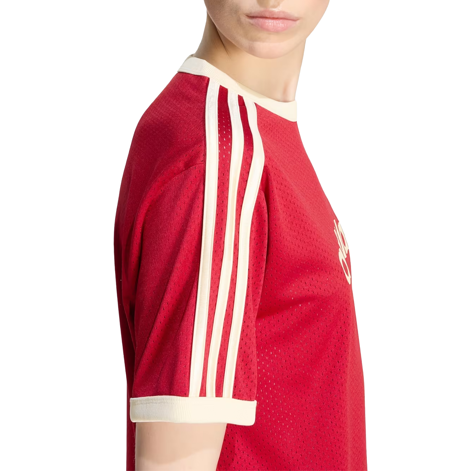 adidas Originals T-shirt Lineaer Mesh Red / Team Victory Red