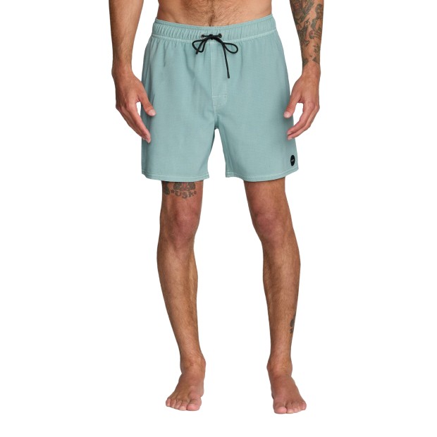 Rvca Volleyshorts Va Pigment Elastic 16 Blue Haze