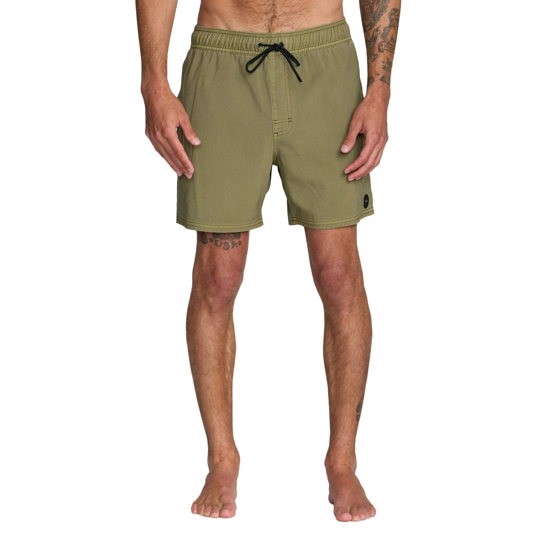 Rvca Volleyshorts Va Pigment Elastic 16 Martini Olive