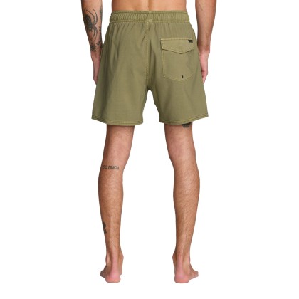 Rvca Volleyshorts Va Pigment Elastic 16 Martini Olive