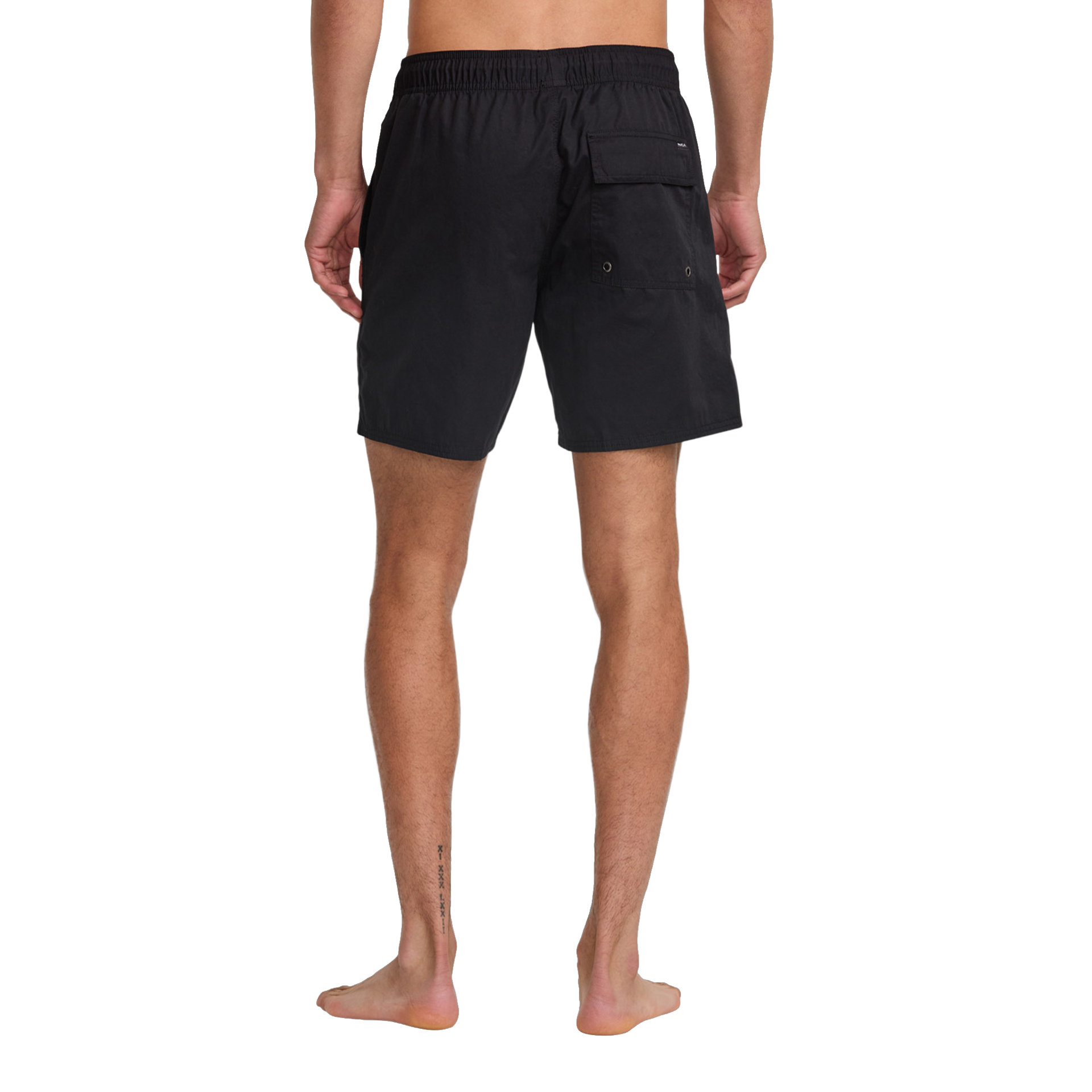 Rvca Volleyshorts Opposites Elastic 2 Black