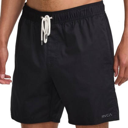 Rvca Volleyshorts Opposites Elastic 2 Black