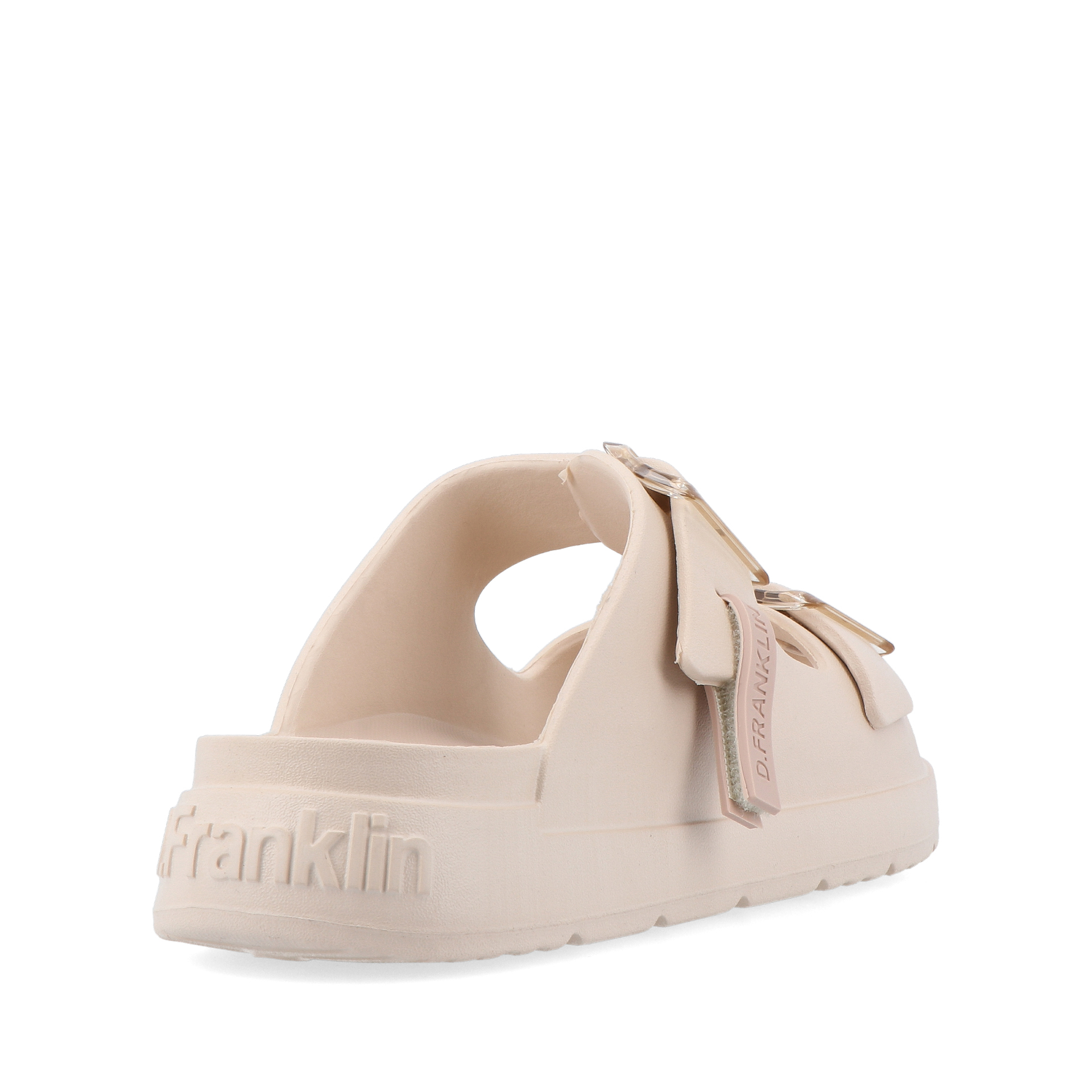 D.Franklin Vibe Foam 2 Buckles Cristal Cream
