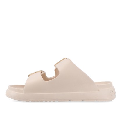 D.Franklin Vibe Foam 2 Buckles Cristal Cream