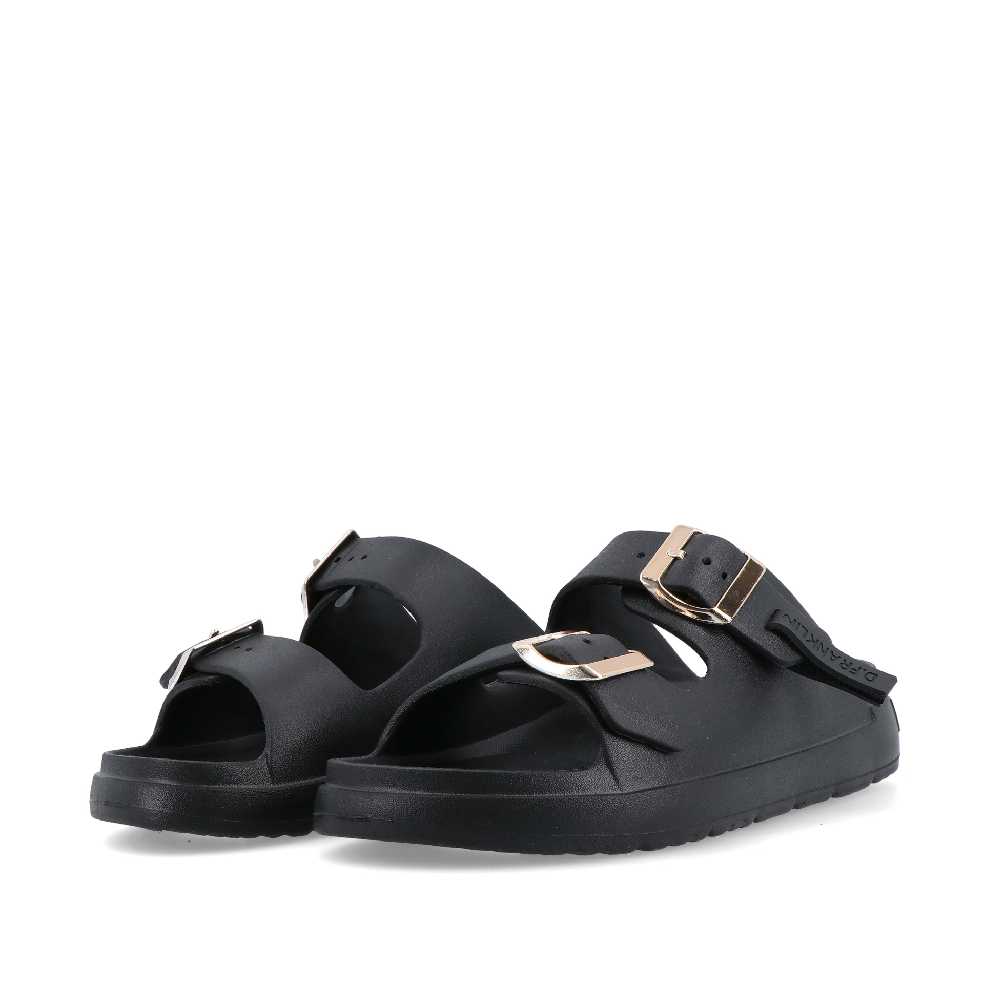 D.Franklin Vibe Foam 2 Buckles Black / Platinum