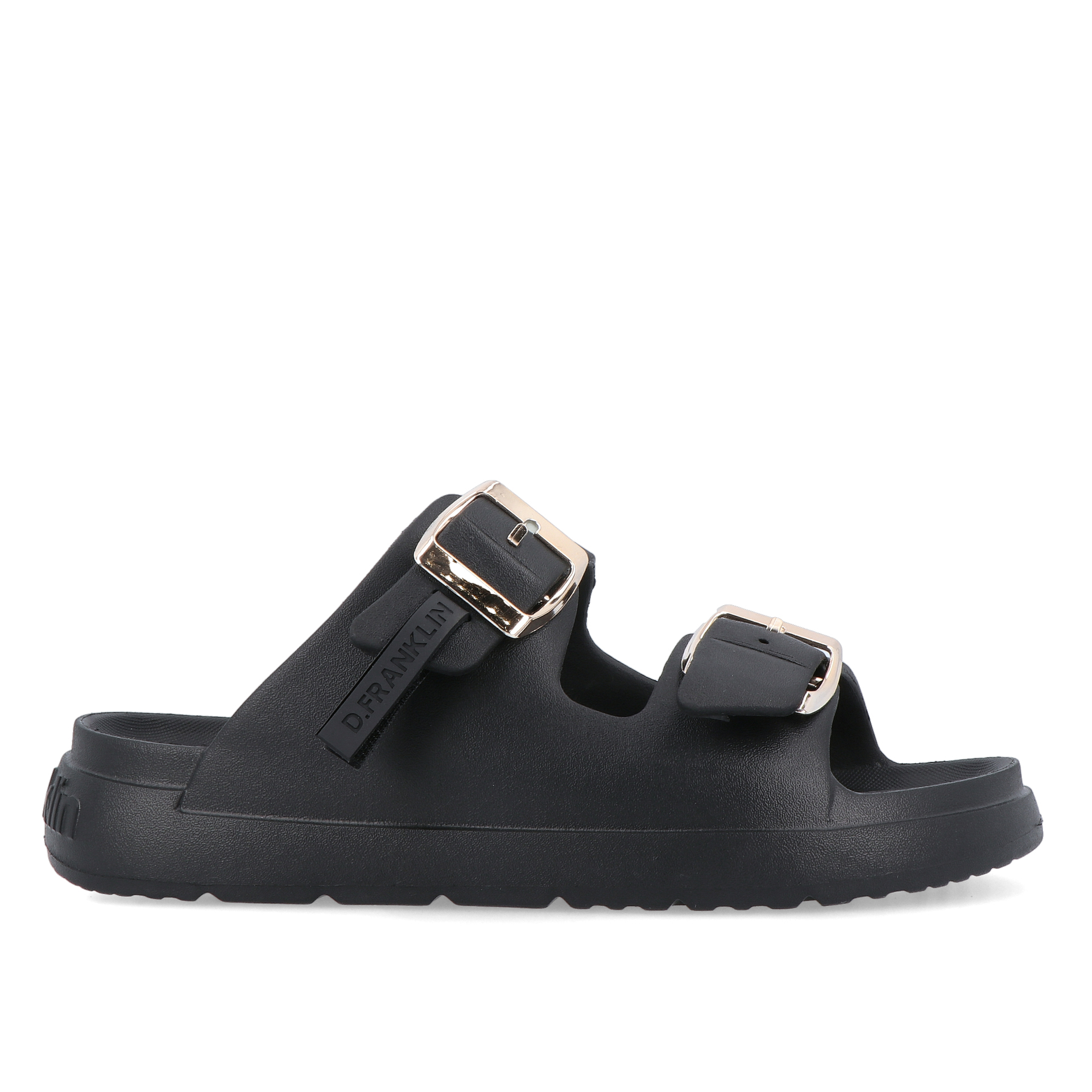 D.Franklin Vibe Foam 2 Buckles Black / Platinum