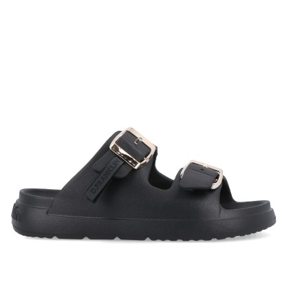D.Franklin Vibe Foam 2 Buckles Black / Platinum