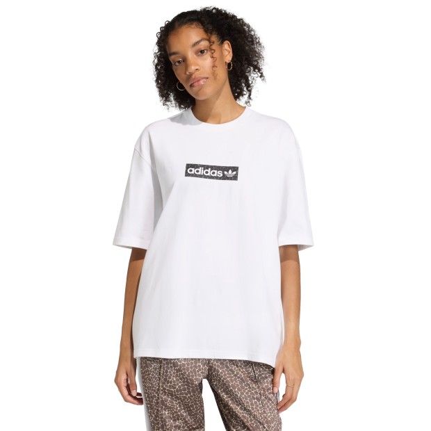 adidas Originals T-shirt Aop Ss White
