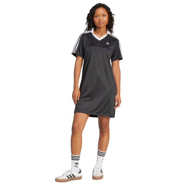 adidas Originals VESTIDO V-Neck Ss Black