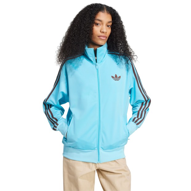adidas Originals Casaco Firebird Adicolor Blue Glow / Auburn