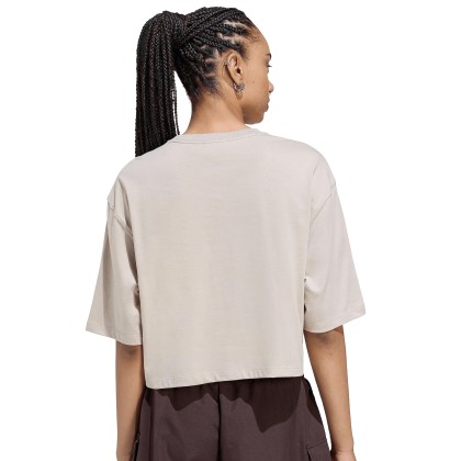 adidas Originals T-shirt Essentials Crop Stone Khaki