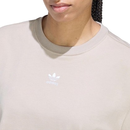adidas Originals T-shirt Essentials Crop Stone Khaki