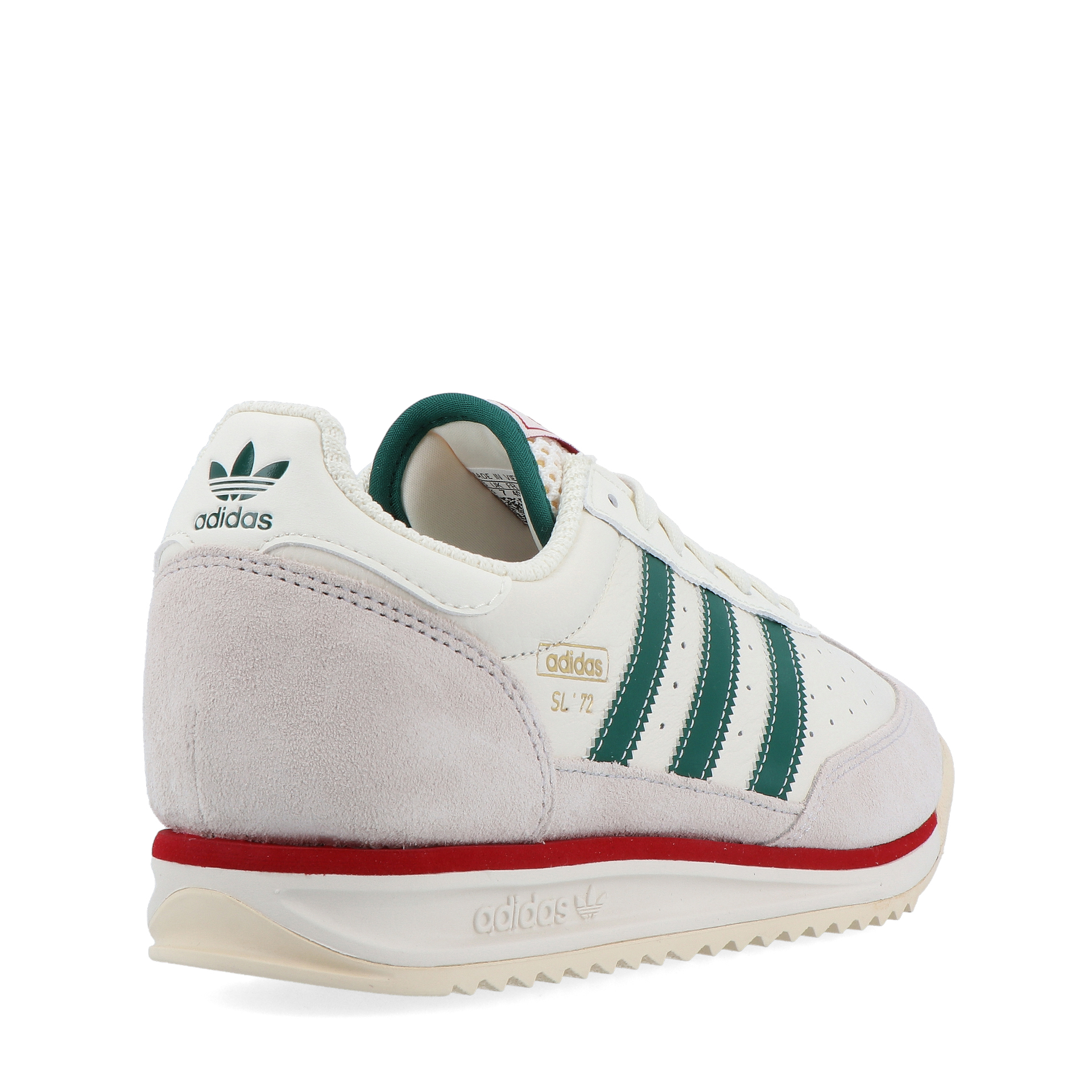 adidas Originals Sl 72 Rs Off White / Collegiate Green