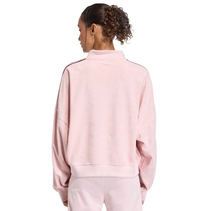 adidas Originals Polo V Neck Sandy Pink adidas Originals Polo V Neck Sandy Pink
