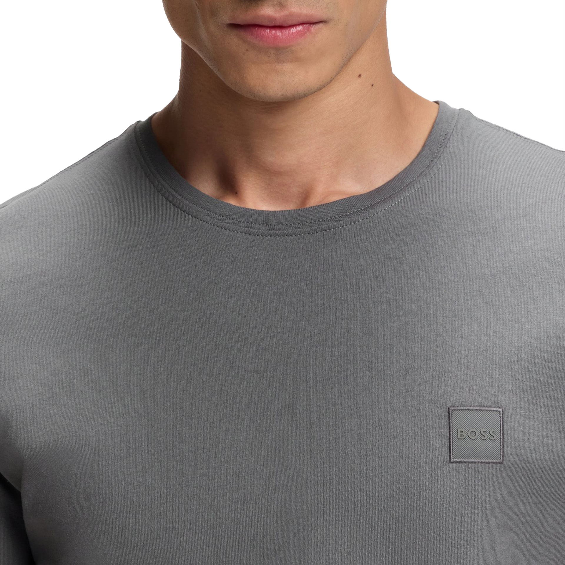 BOSS T-shirt Tales Open Grey