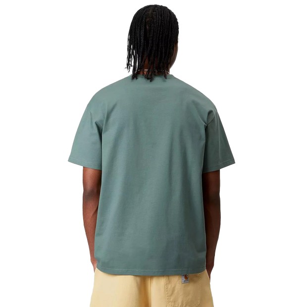 Carhartt Wip T-shirt Chase Silver Pine Gold