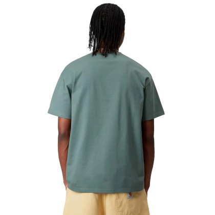 Carhartt Wip T-shirt Chase Silver Pine  Gold