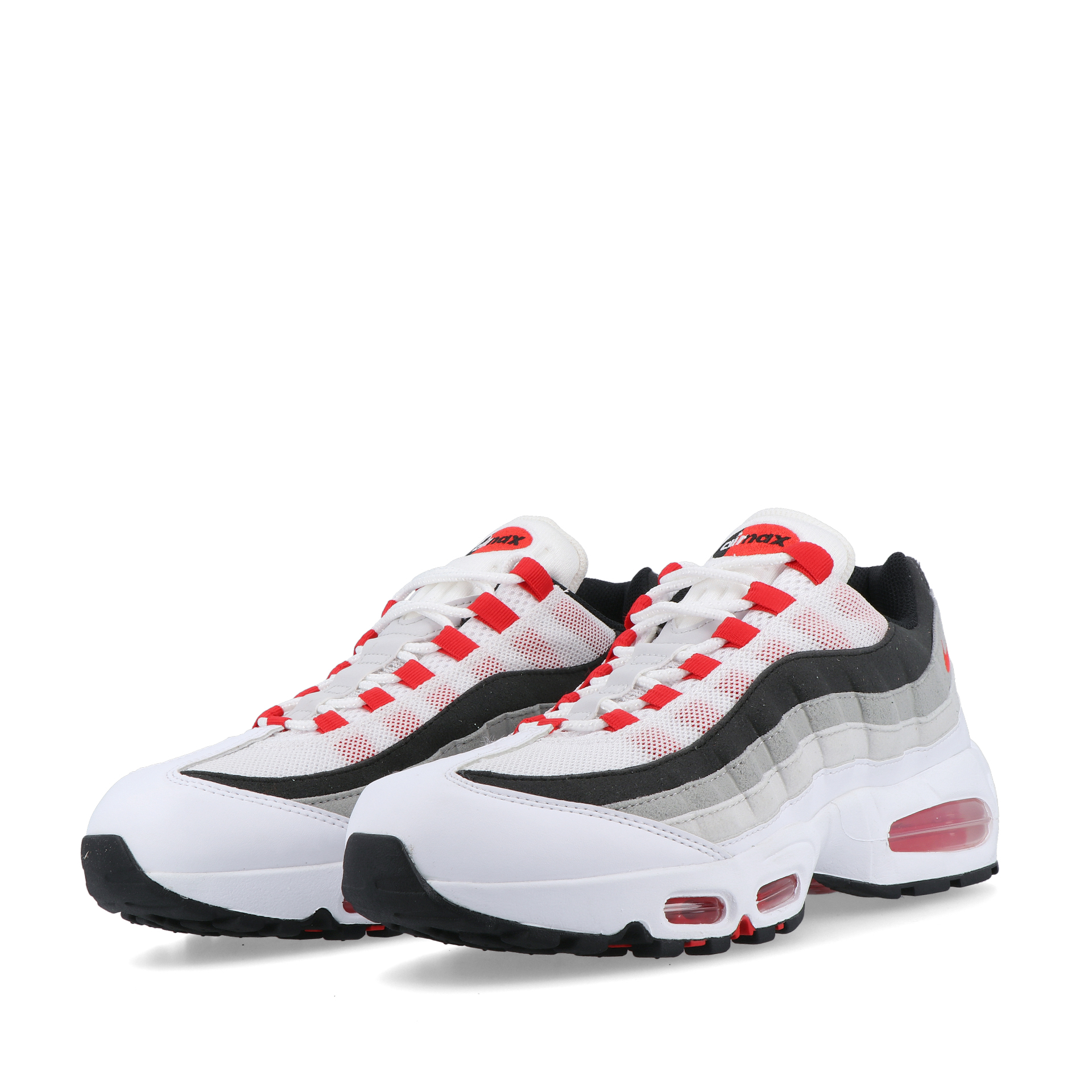 Nike Air Max 95 Premium White/comet Red-neutral Grey