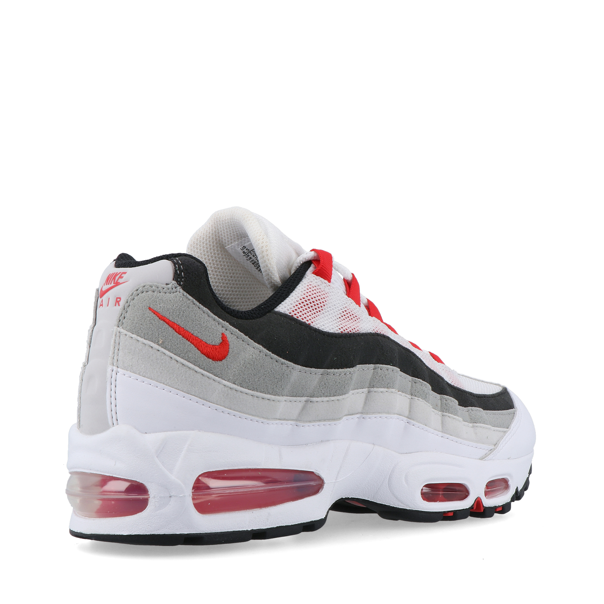 Nike Air Max 95 Premium White/comet Red-neutral Grey