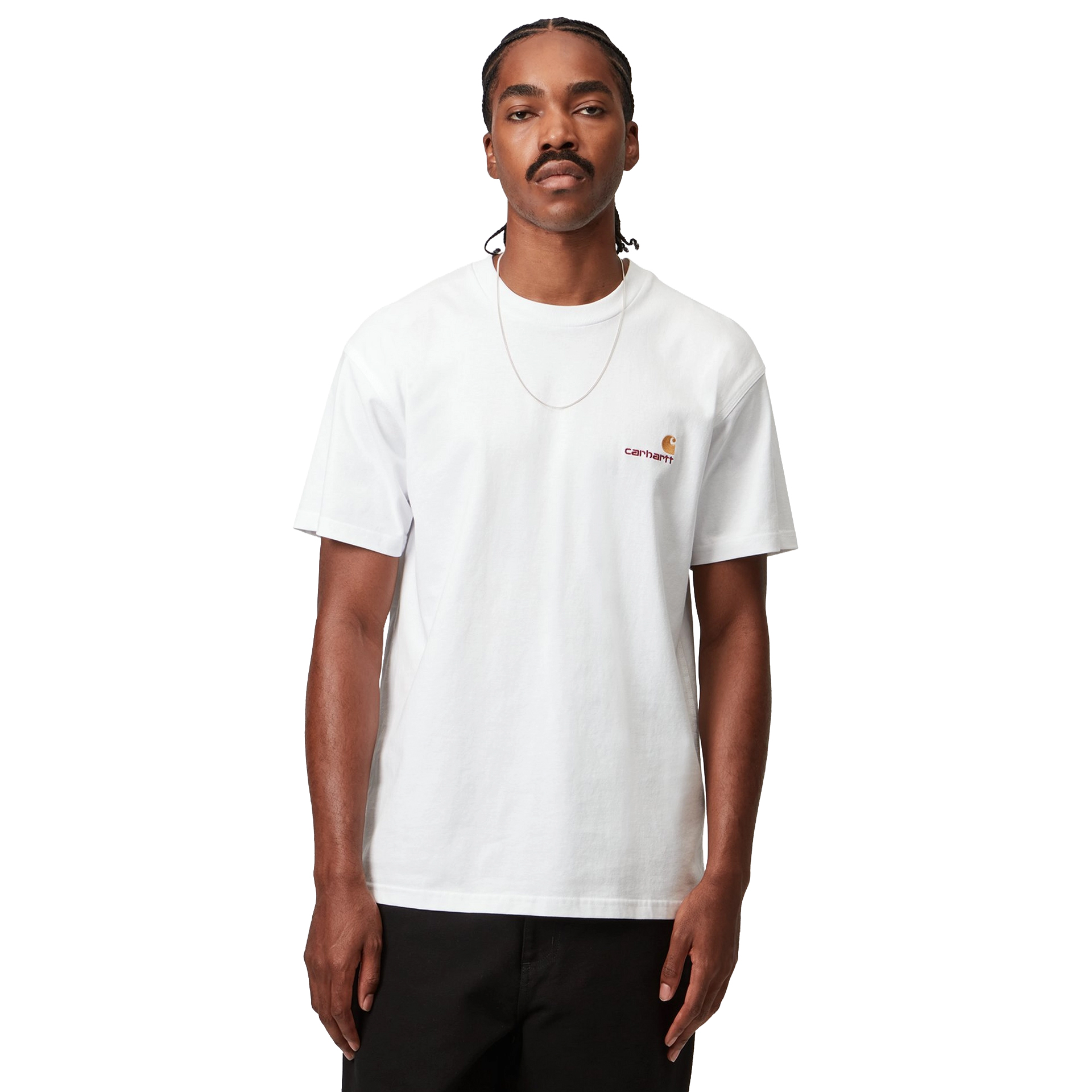 Carhartt Wip T-shirt American Script White